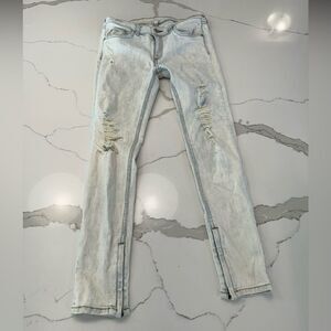 Rag & Bone skinny distressed jeans